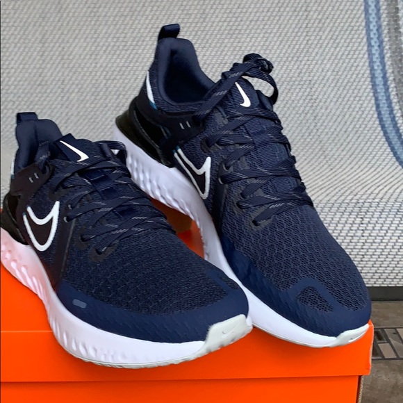 NIKE LEGEND REACT 2 midnight navy/pure platinum - Picture 4 of 16